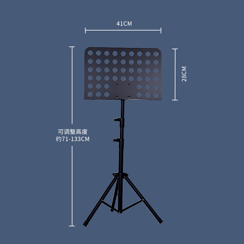 Love bird music stand foldable lift music stand guitar guzheng music stand violin music stand music stand black