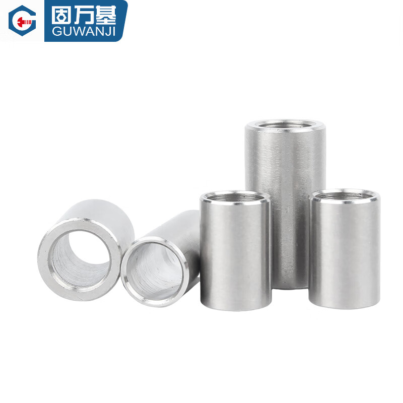 Guwanji 304 stainless steel extended cylindrical sleeve sleeve bushing hollow tube toothless screw spacer column sleeve pin sleeve 18x20x16 5 pieces