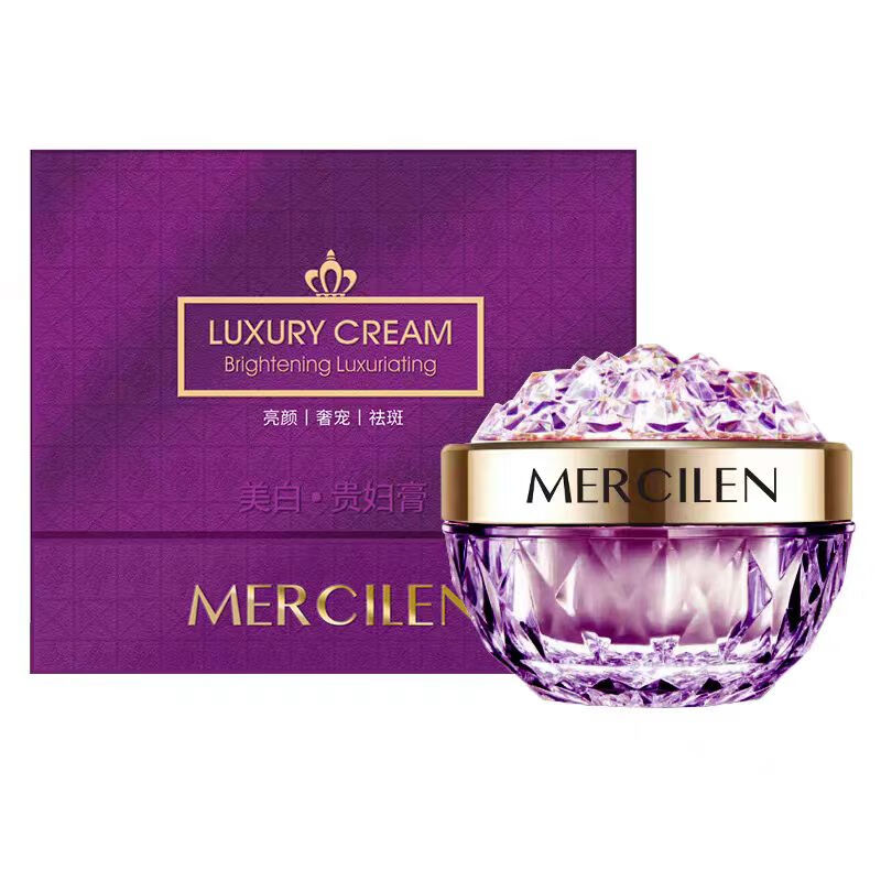 Meng Xilan Zhao Ya's same lady cream whitening light spot lazy makeup cream light translucent concealer nude makeup brightening light coverage