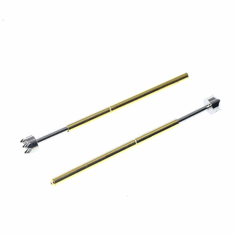 Test probe p100 retractable spring thimble Huaronghua circuit board burning chip round head flat head needle sleeve P100-G1/flat head