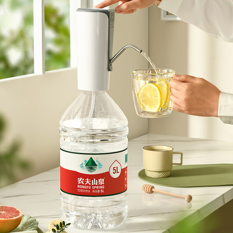 Nongfu Spring drinking water, drinking natural water 5L*4 barrels*2 boxes, full box, bottled water, random carton plastic film packaging