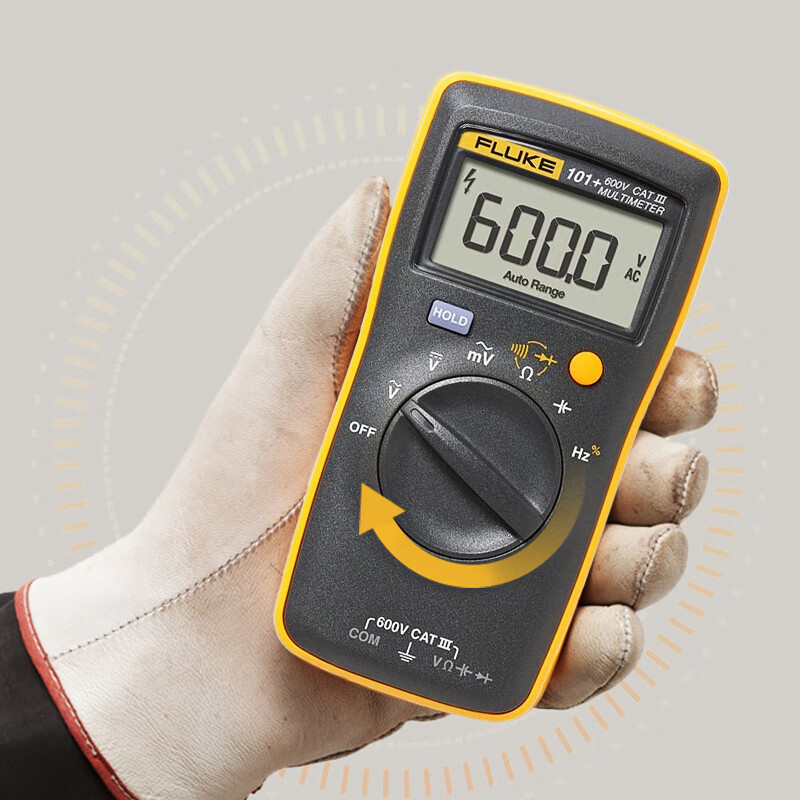 FLUKE 101+ upgraded handheld digital multimeter smart multimeter automatic range instrument