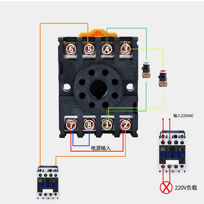 Infinite cycle delay time relay DH48S-S AC380V transformer DH48S-S (cycle) AC380V