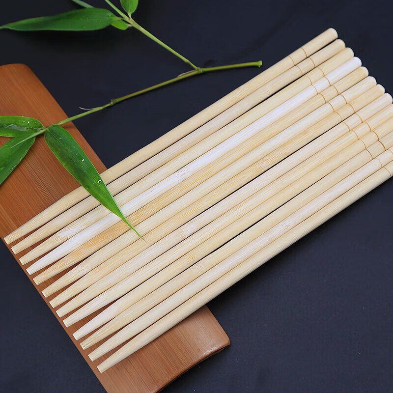Jiamo disposable chopsticks individually packaged 50 pairs bamboo chopsticks convenient chopsticks for home camping fast food convenient takeaway tableware