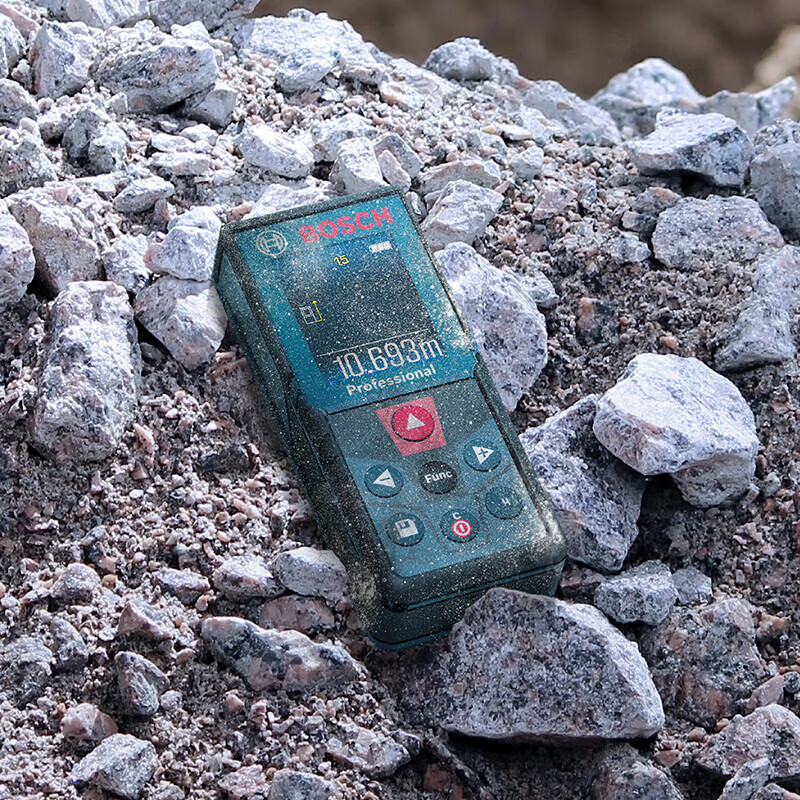 Bosch (BOSCH) GLM 400 professional laser color screen distance meter 40 meters infrared electronic ruler laser ruler room measuring instrument color screen red light 40 meters indoor use GLM400