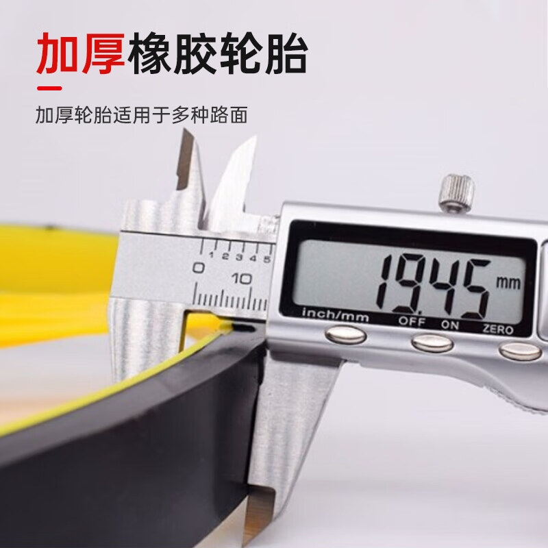 Haitai Hi-Tech Distance Measuring Wheel Measurement Wheel Distance Measurement Wheel Ruler Roller Push Ruler Outdoor Measurement Small Wheel Digital Display Model + Storage Bag