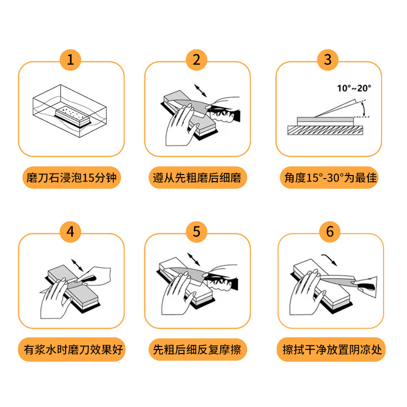 Bayco whetstone household double-sided kitchen knife sharpener kitchen thickness and anti-slip knife sharpener with base BX4909