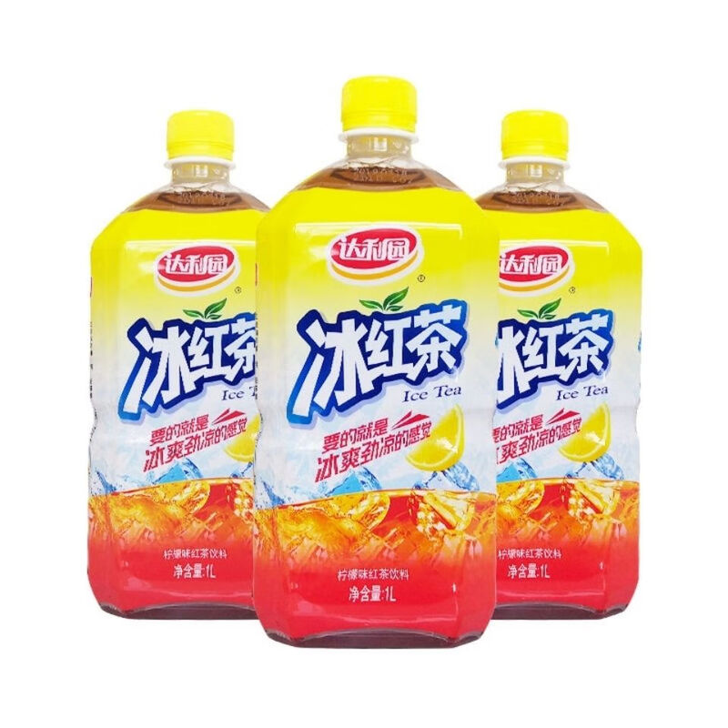 Daliyuan Beverage 1 liter large bottle of green plum green tea, 1 liter and 1*4 bottles of Heqizheng 1*4 bottles are on sale at a cheap price, 1 liter of peach flower tea