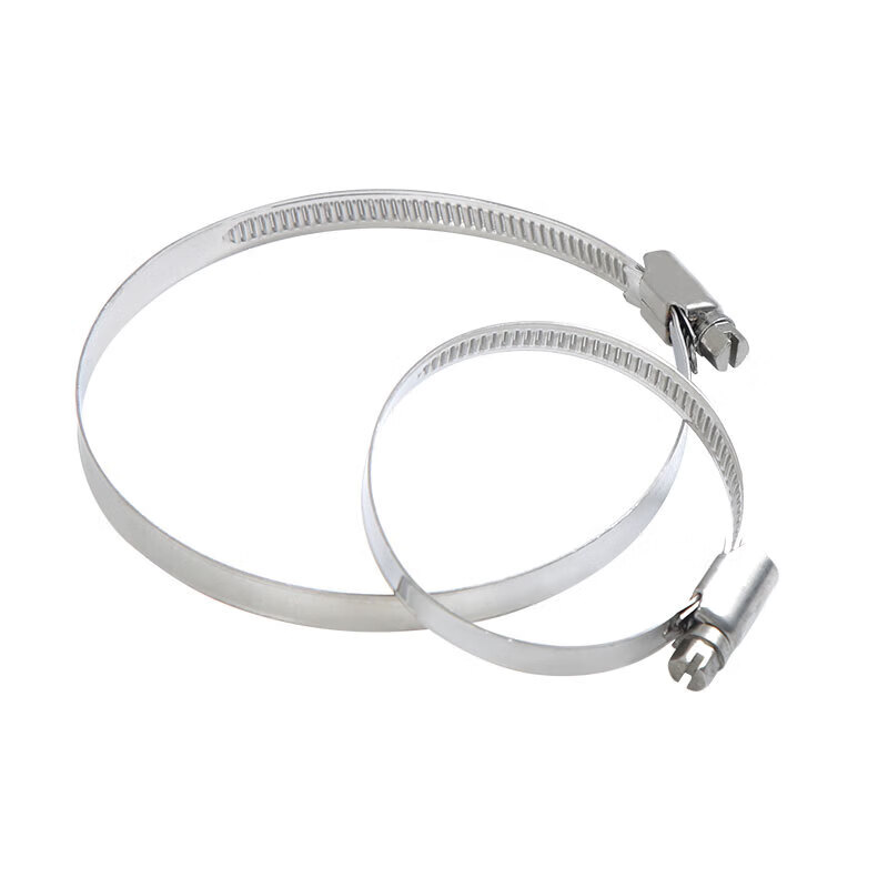 Lihaitun 304 German-style stainless steel hose hoop pressure edge clamp pipe clamp fire water pipe hoop buckle pipe clamp fixed 304 German-style diameter 21-38 width 9mm