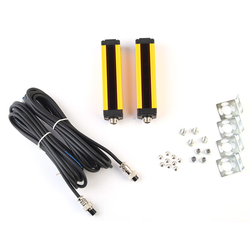 Safety grating sensor light curtain infrared through-beam detector anti-interference punch anti-pinch protection device MT1220-30NC