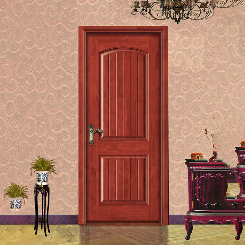 Customized room solid wood door, painted entry door, bedroom door, luxury carved oak entry door, interior door, relief style BR-2011