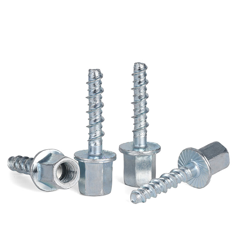 Jinggong (JINGGONG) new type of ceiling concrete self-cutting screw without main light ceiling artifact ceiling anchor screw rod connection and fixation 6*35 M8 screw rod special (100 pieces)