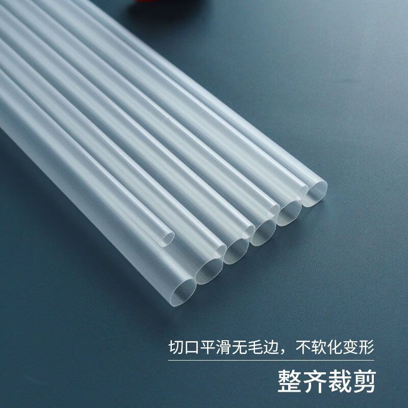 Yuexin Straw Disposable Soy Milk Straws Transparent Colorful Thin Straws Bulk Independent Commercial Food Grade Plastic Straws Bulk Hardened 15*0.4cm 100 Count