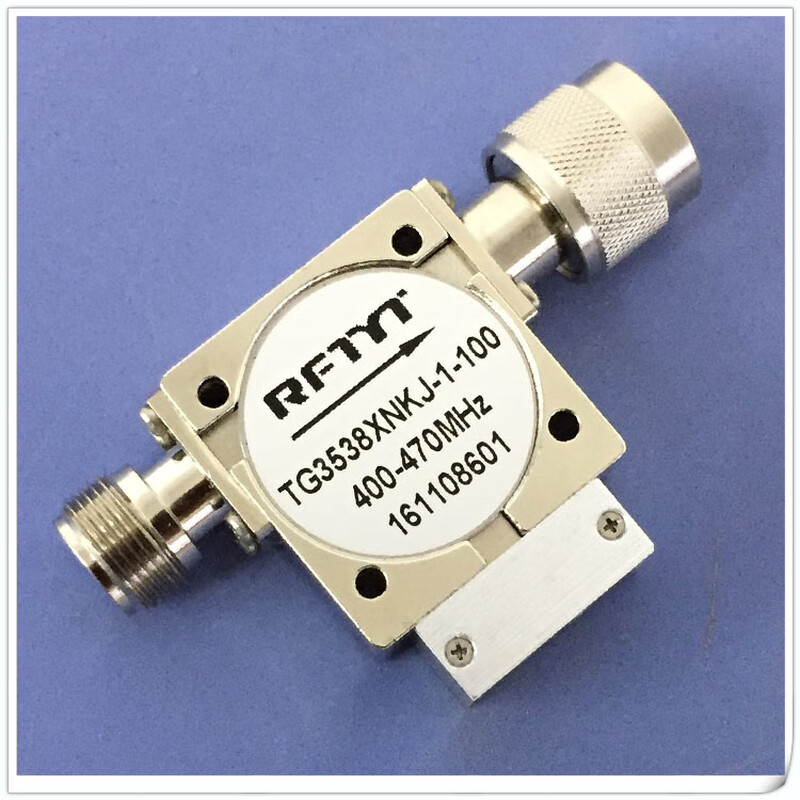 RFTYT supplies TG3538X series RF microwave coaxial isolator S connector frequency 300-1850 optional 800-1000MHz 100W
