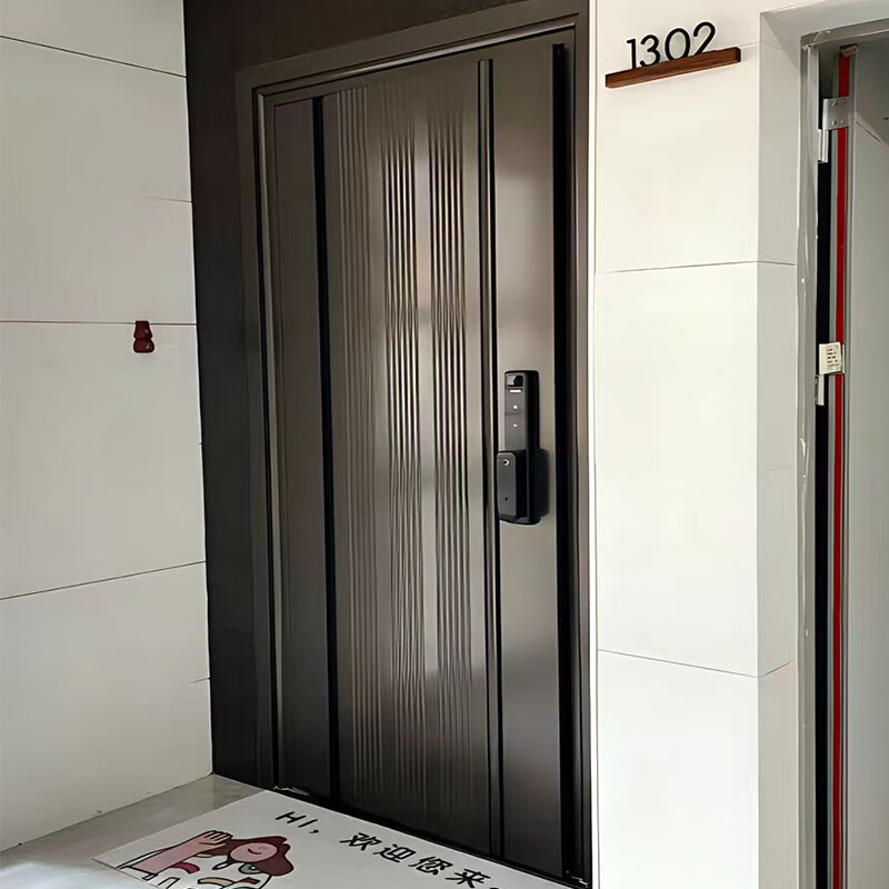 JRB Jiaruibao Korean style simple anti-theft door ventilation door entrance door entrance door mid-door with breathable window door mid-door single door sub-door style 3 per square