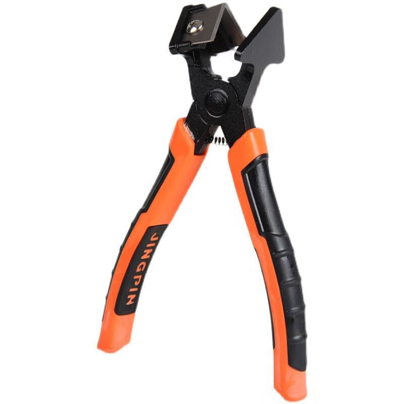 Qianhong Yixiao rubber strip cutter V-port 90-degree right-angle broken bridge aluminum door and window strip notch scissors 45-degree EPDM rubber strip seal V-port scissors red black handle