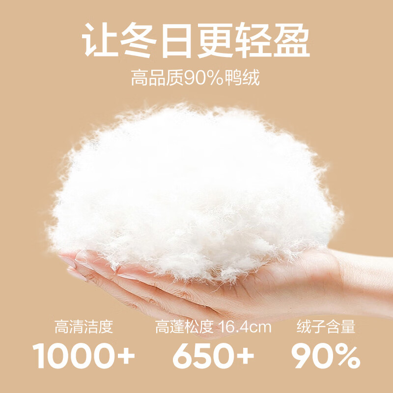 NetEase carefully selected, off-size sale, ultra-light and warm 90% duck down jacket, classic style, light and pressure-free, warm and cold-resistant, gray green 2XL