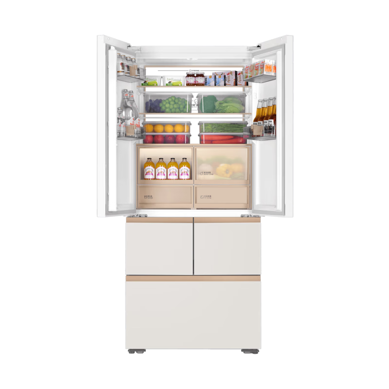 Haier refrigerator zero-distance embedded 521/512 upgraded to one level dual frequency full-space fresh-keeping EPP ultra-clean household refrigerator Mailang automatic ice making BCD-512WGHMD1BXHU1