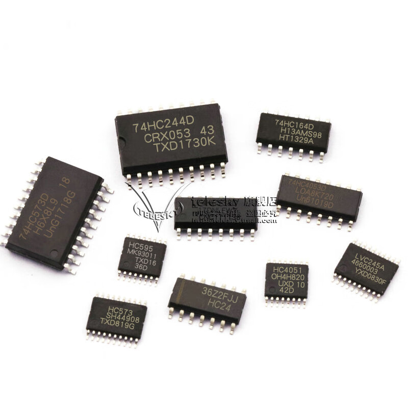 74HC595 74LVC245APW SMD IC chip SN74HC573/74/166/245 chip registration 74HC138D package SOP16 (5 pieces)