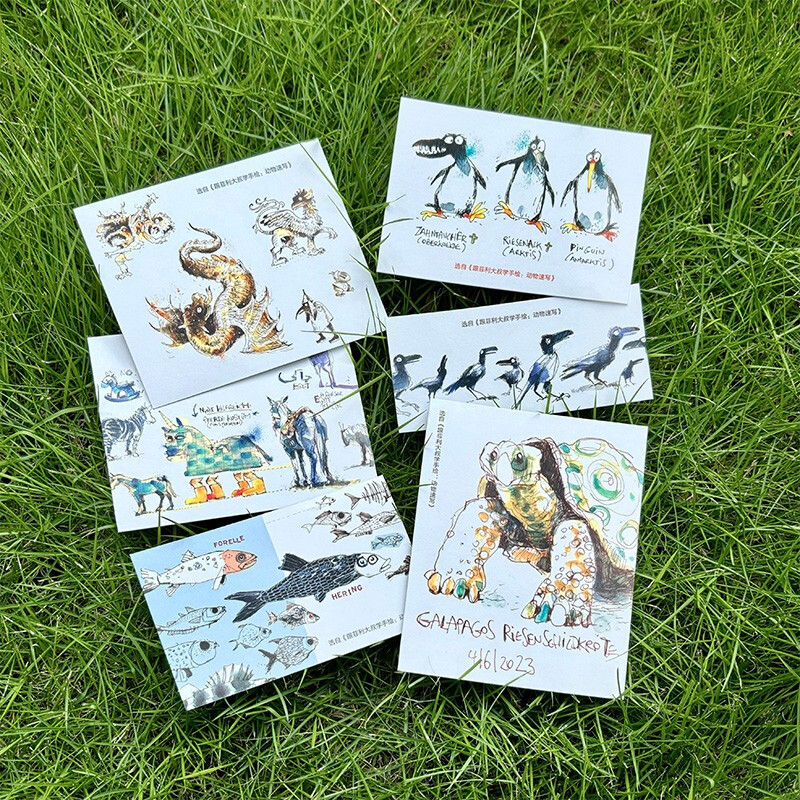 Learn hand drawing and animal sketching from Uncle Felix Felix Scheinberg