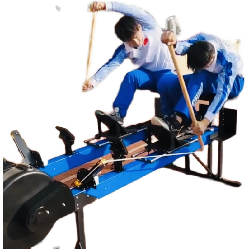 MANON MESSIANT dragon boat competition dynamometer commercial wind resistance rowing machine left and right double row dragon boat training device dragon boat dynamometer wooden handle