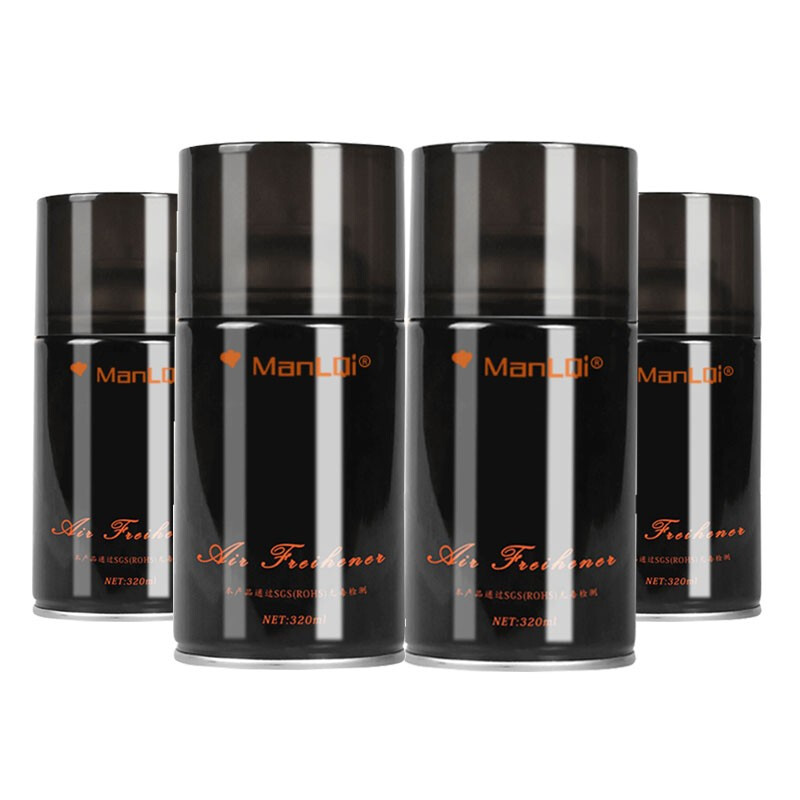 ManLQi air freshener indoor hotel KTV home bedroom toilet deodorizing long-lasting fragrance machine fragrance spray black can-Shangri-La