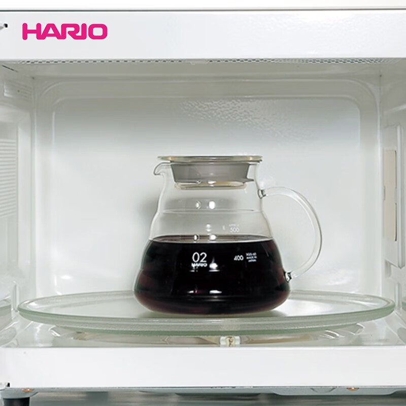 HARIO original imported coffee pot heat-resistant glass coffee set hand-brewed coffee sharing pot hand-brewed pot 600ml