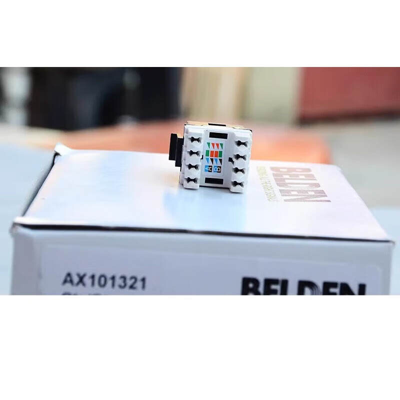 Belden Category 6 unshielded module AX101321/AX101320 Gigabit network module RJ45
