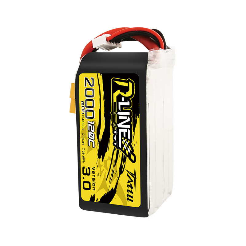 Grignard TATTU R-LINE 3.0 2000mAh 120C 4S 14.8V XT60 plug fpv 5-inch BRIC travel machine ducted battery