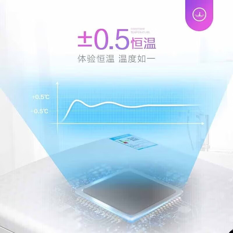 Crown Guangdong next day delivery gas model water heater gas natural gas liquefied gas 10,000 household battery model namely Rele 7L battery model + copper water tank + gas