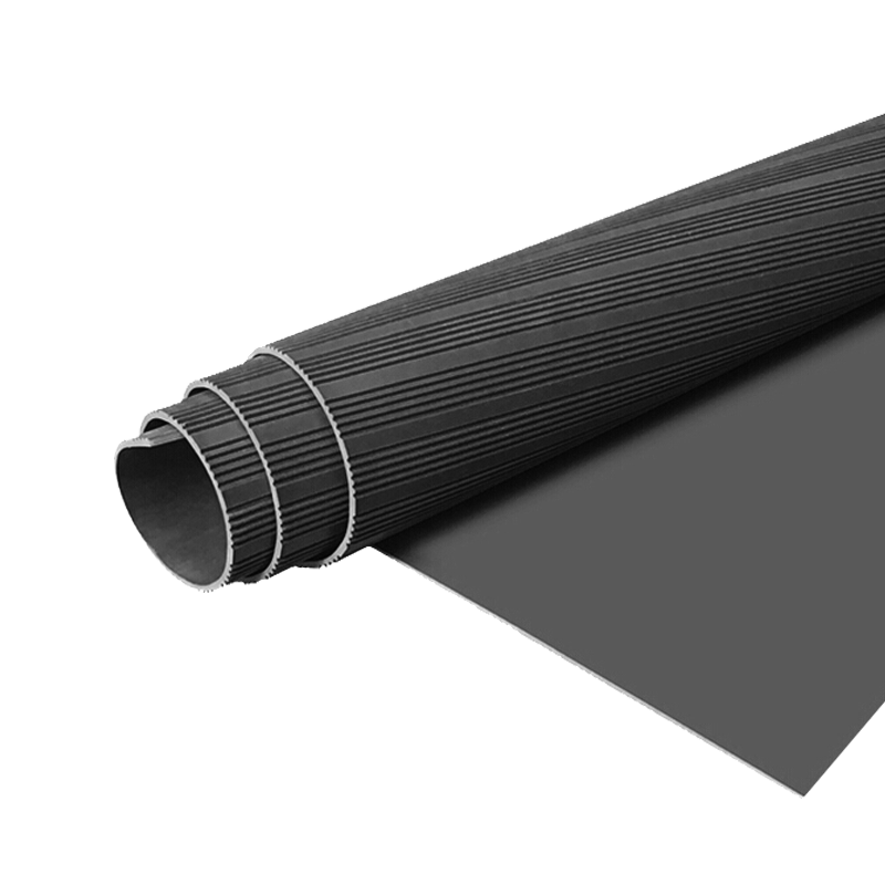 Ansery 5KV high voltage insulating floor mat (1 5m) laboratory workbench insulating rubber floor mat insulating mat rubber mat black horizontal stripes rubber/17324