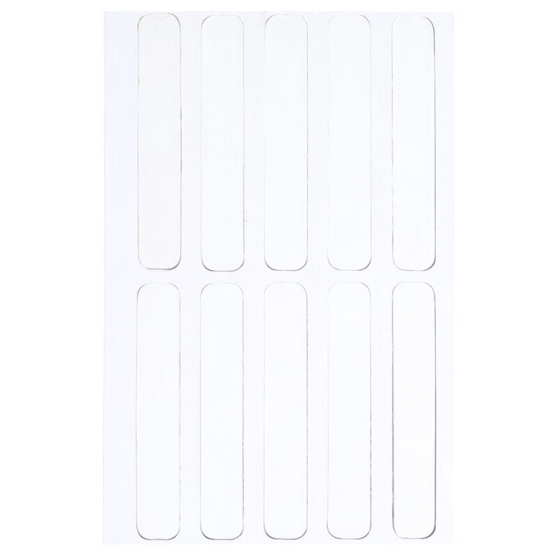 Shuangshan daily miscellaneous items transparent anti-collision strips-30 pieces