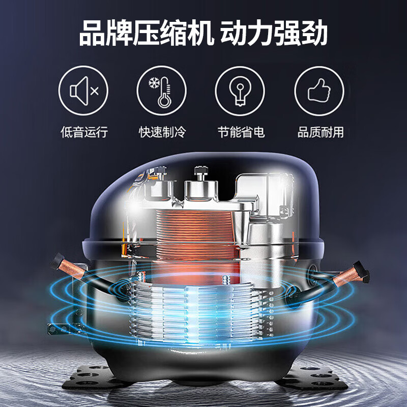 Goshen ice making machine for commercial use, milk tea shop cube refrigerator, cost-effective ice making machine, fully automatic large ice making machine, bar restaurant KTV special split ice making machine for commercial use, entrepreneurial model | 144 ice trays | daily output 210KG