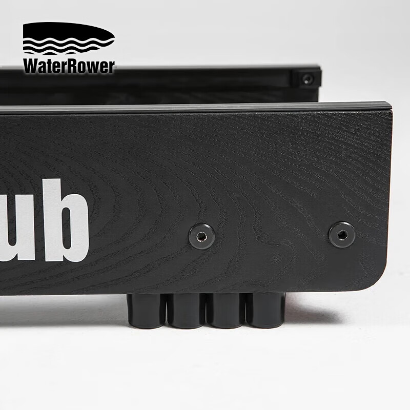 WaterRower imported from the United States, home smart water resistance rowing machine, solid wood fitness equipment, ash red and black Club standard model