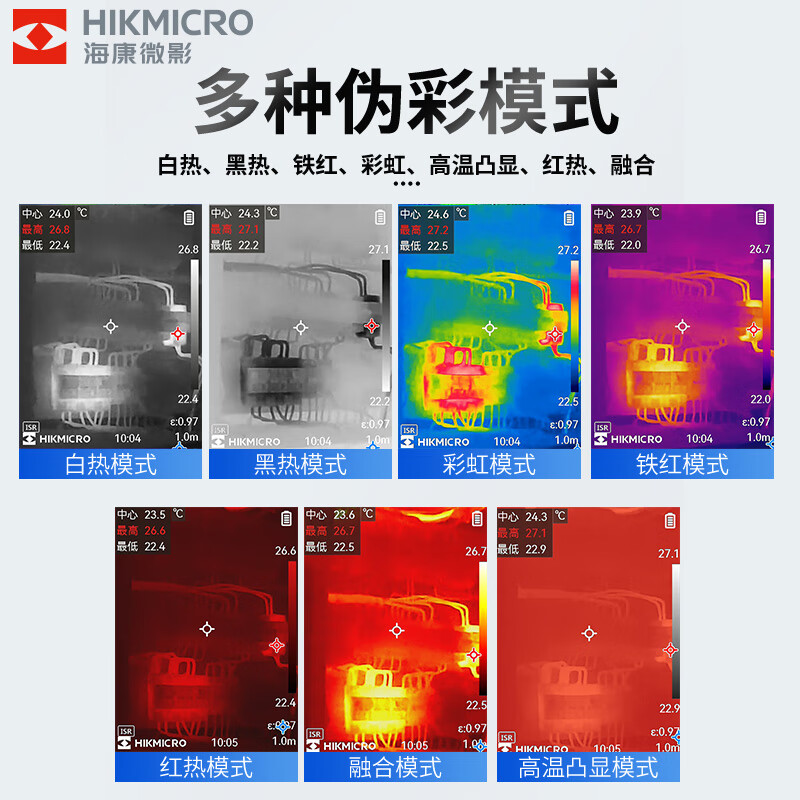 HIKMICRO Thermal Imager HD Infrared Thermal Imager Temperature Measurement Night Vision Floor Heating Inspection Leakage Detector H21PRO+