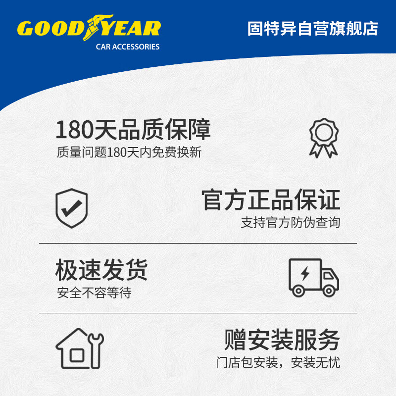 Goodyear Langjing Wiper Car Wiper Boneless Silent Wiper Blade Suitable for Xiaomi SU7 Message Model Year 1 Pair