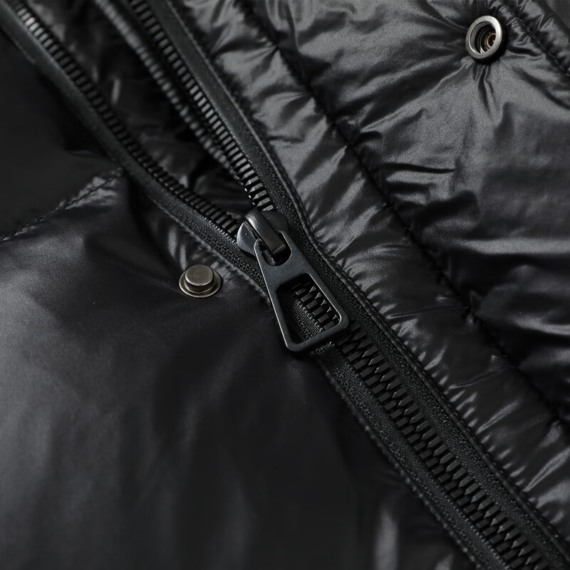 Flying in the Snow Goose Down Series Down Jacket Men's Mid-Length Hooded New Fashion Trend Shiny Warm and Cold-proof Thickened Jacket