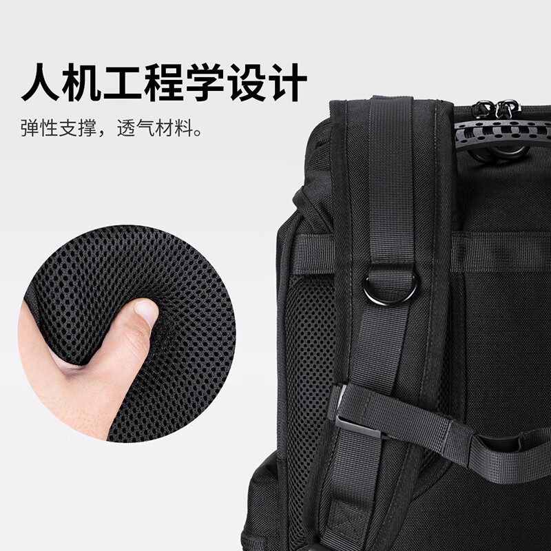 Zhuoer camera backpack multifunctional waterproof hard shell protection professional Canon Sony SLR photography bag outdoor bag large capacity camera storage backpack