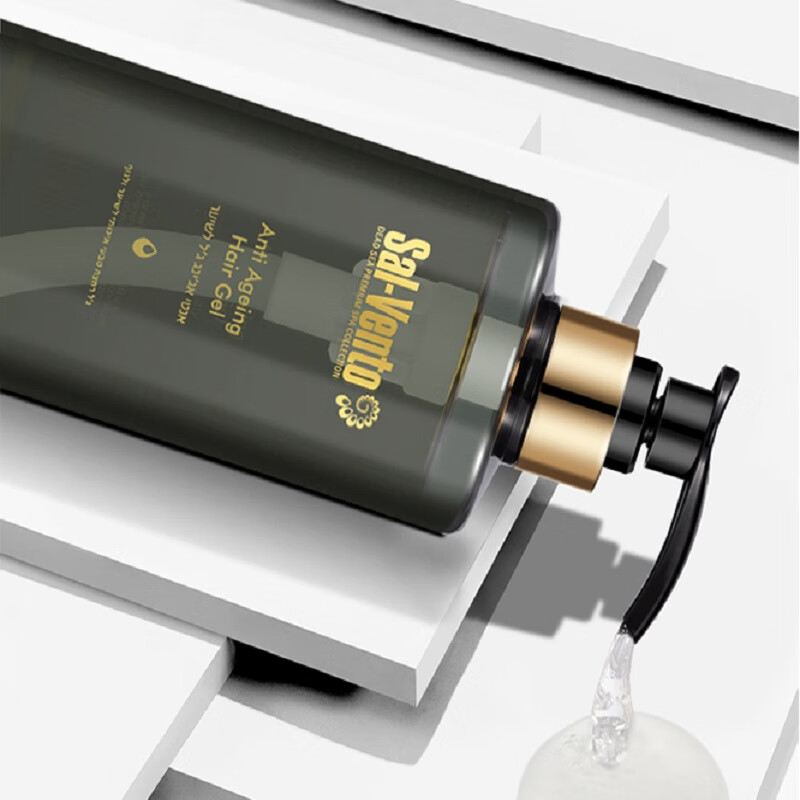 JSONGMOD Israel imports SalVent Repair Shampoo Gel Savin Oil Control Anti-Dandruff Dead Sea Shampoo One bottle /