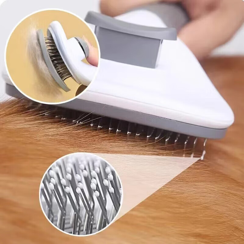 Kitten, meow, cat comb, knot removal, nail clippers, fine-toothed dog bath brush, pet grooming comb, pet 5-piece set, 5-piece dog cleaning set