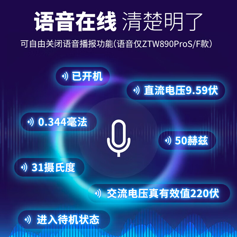 Chint multimeter Chinese display digital high-precision intelligent anti-burn voice broadcast multimeter multi-function for electricians 890EPro Chinese version Package 1