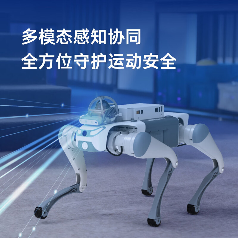 Miss Dolphin Cloud Deep Technology Lite3 Education and Research Intelligent Quadruped Robot Scenic Area Guide Machine Electronic Dog Mechanical Dog Electronic Pet Dog Automatically Follows Remote Control Robot Dog Discovery Edition