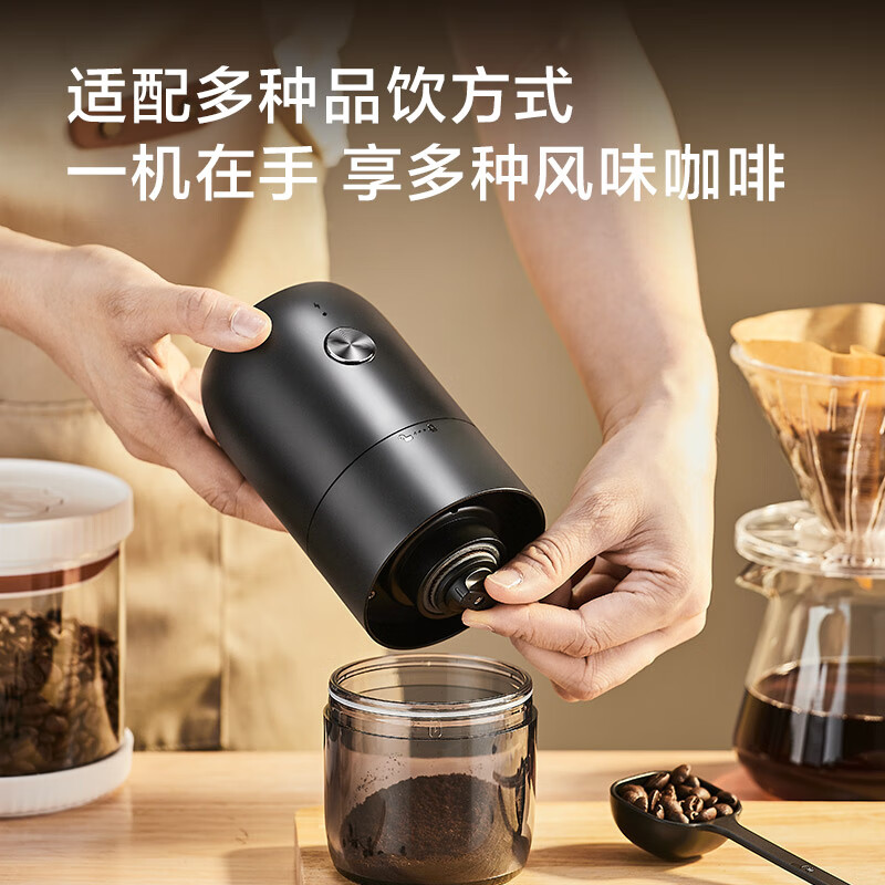 Made in Tokyo, smart electric coffee grinder, large capacity, portable hand grinder, automatic grinder
