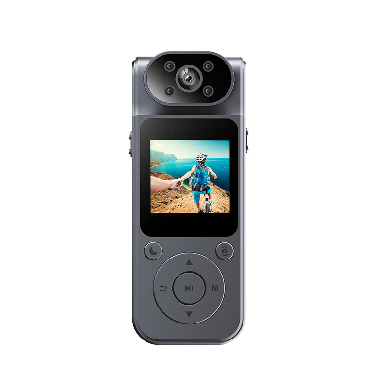 Qianli's new 4K ultra-high-definition camera with screen, conference recorder, riding video recorder, wearable magnetic back clip camera, portable interview driver, takeaway pocket artifact L19 flagship new product, free 32G+ card reader