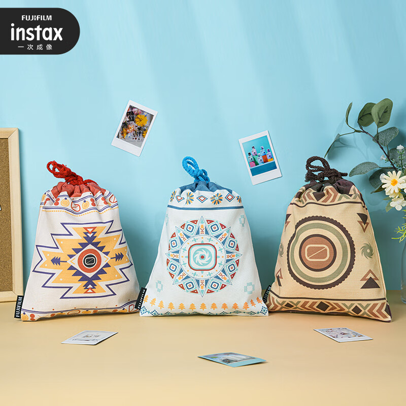INSTAX Fuji instax drawstring bag Nohara