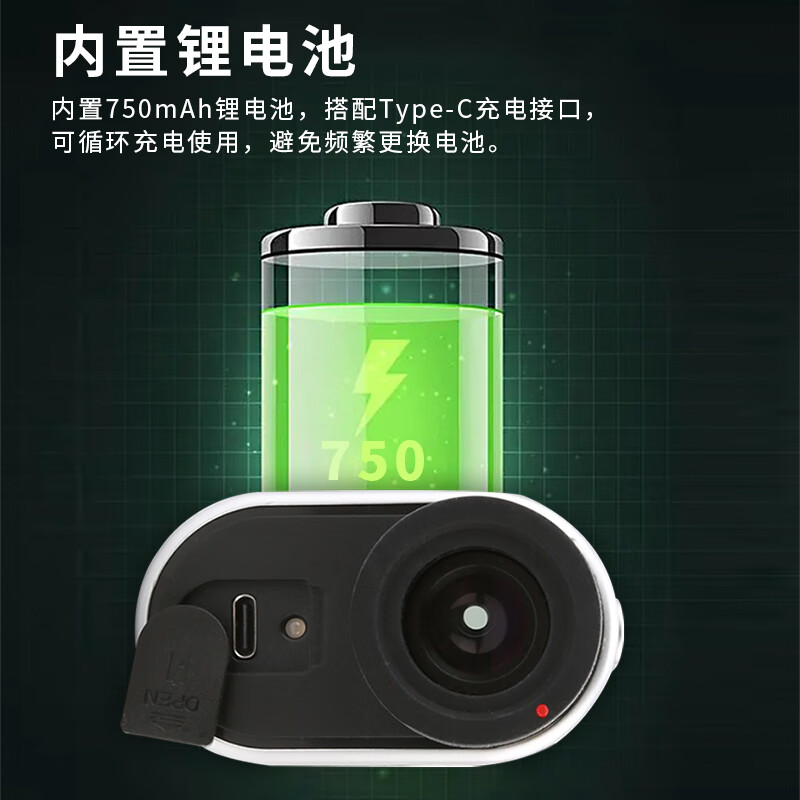 Uni-T Telescope Laser Range Finder Handheld Outdoor Distance Measurement Speed Measurement Altimeter Golf Distance Measurement Meter Lithium Battery LM1000A Side Color Screen Digital Display 3-1000 Meters