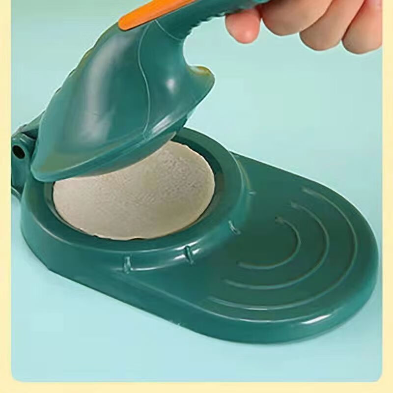 Huasiyu dumpling wrapper artifact household bun mold dumpling wrapper machine new dumpling rolling tool small 1 large green