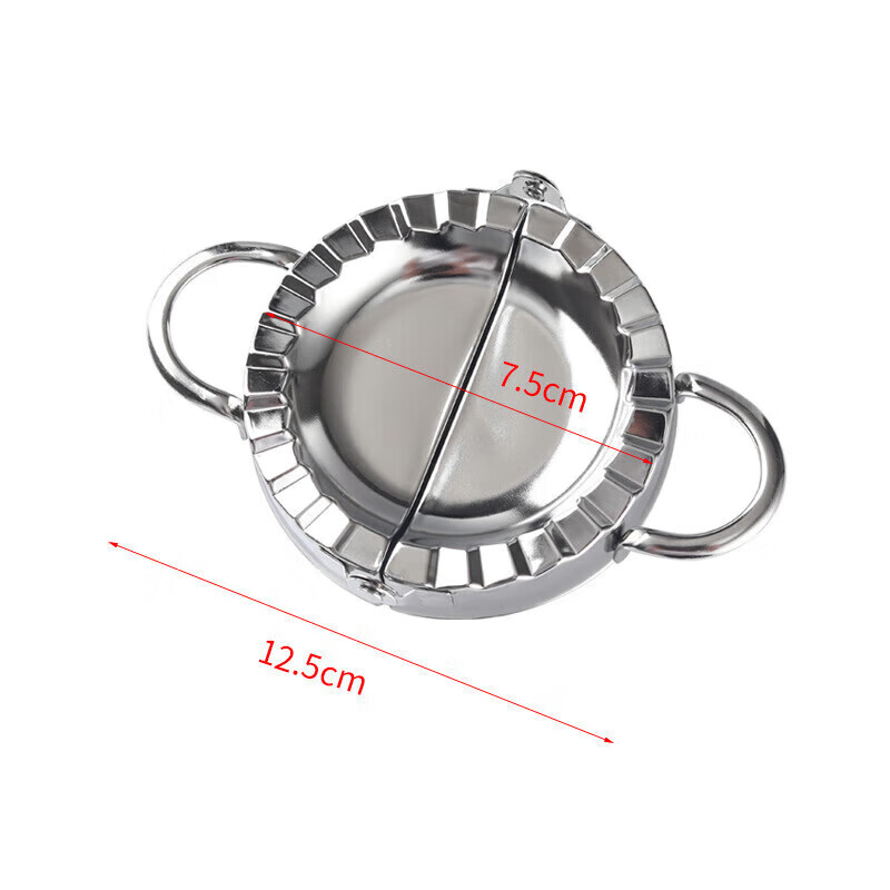 Rice-making dumpling artifact household thickened 304 stainless steel lazy fancy dumpling maker mold hand-made dumplings small dumpling maker (suitable for regular dumplings)