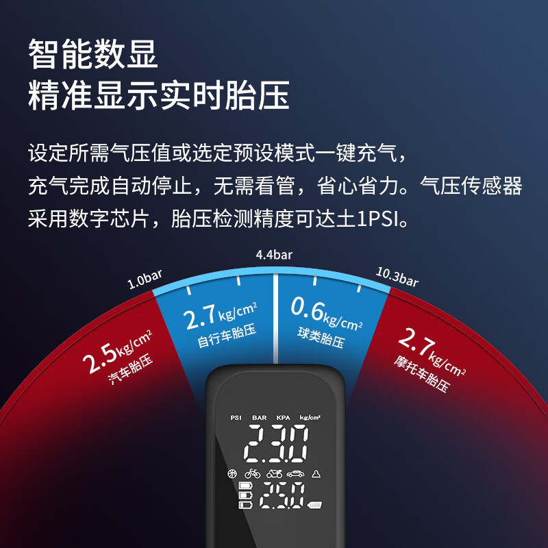 MINISO car air pump wireless portable car tire pump universal inflatable pump suitable for Aian ut