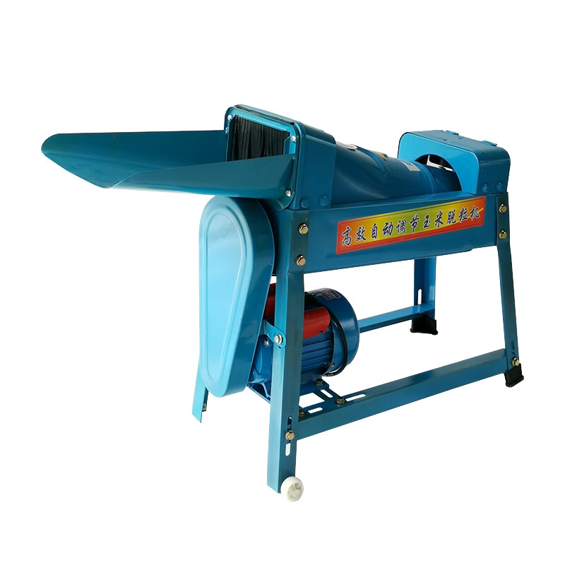 Wen Yijia electric corn thresher household small fully automatic enhanced dry and wet dual-purpose corn thresher machine for corn peeling. Counterfeiting of patented products will be investigated